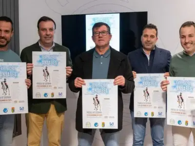 Exhibición hípica solidaria en Puebla de Guzmán a favor de Autismo Huelva Ánsares