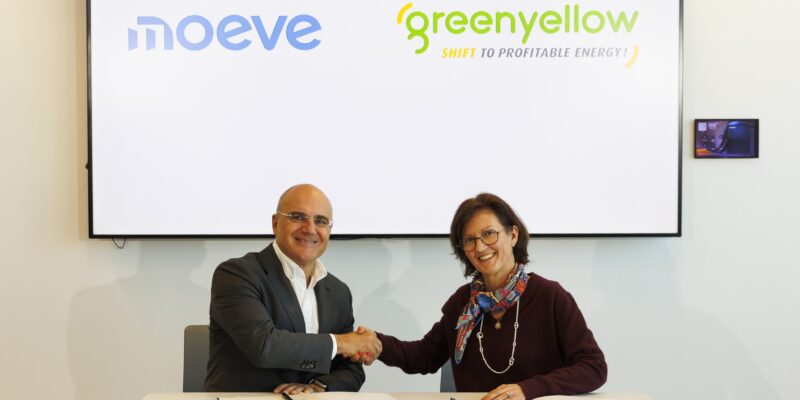 arlos Barrasa, vicepresidente ejecutivo de Commercial & Clean Energies de Moeve, y Anne de Bagneux, Group Chief Commercial Officer de GreenYellow