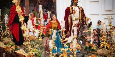 La fe y devoción inunda Isla Cristina en su Domingo de Ramos