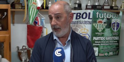 Sarri, presidente del Isla Cristina FC: «No podemos pagar las consecuencias de semejante error arbitral»