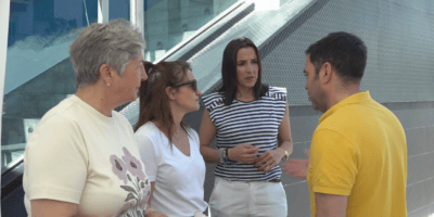 Isla Cristina celebra el Día Mundial Sin Tabaco con una mesa informativa en el Mercado de Abastos